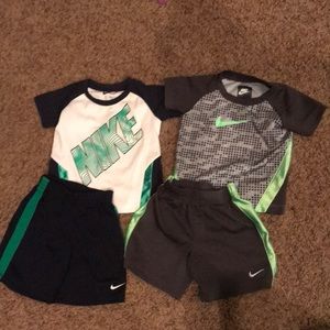 Toddler 24 months Nike short sets